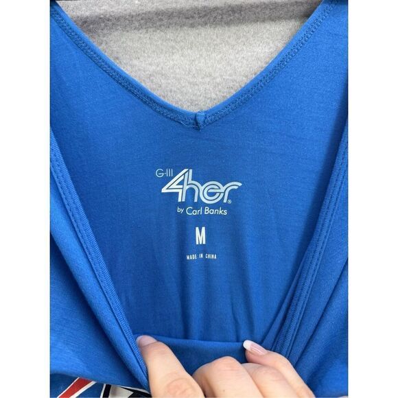 NWT Oklahoma City Thunder G-III 4Her by Carl Banks Women's Maxi Dress - Blue/Nav - Picture 6 of 12